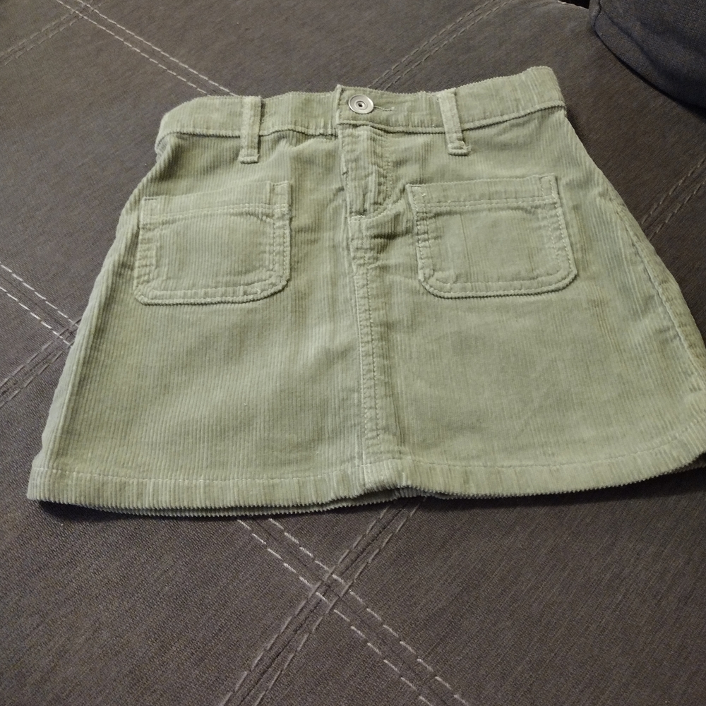 The Children's Place Green Corduroy Skirt